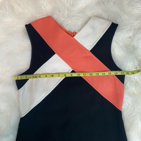 #395 AGNONA Color block Dress size 10 - Picture 9 of 9